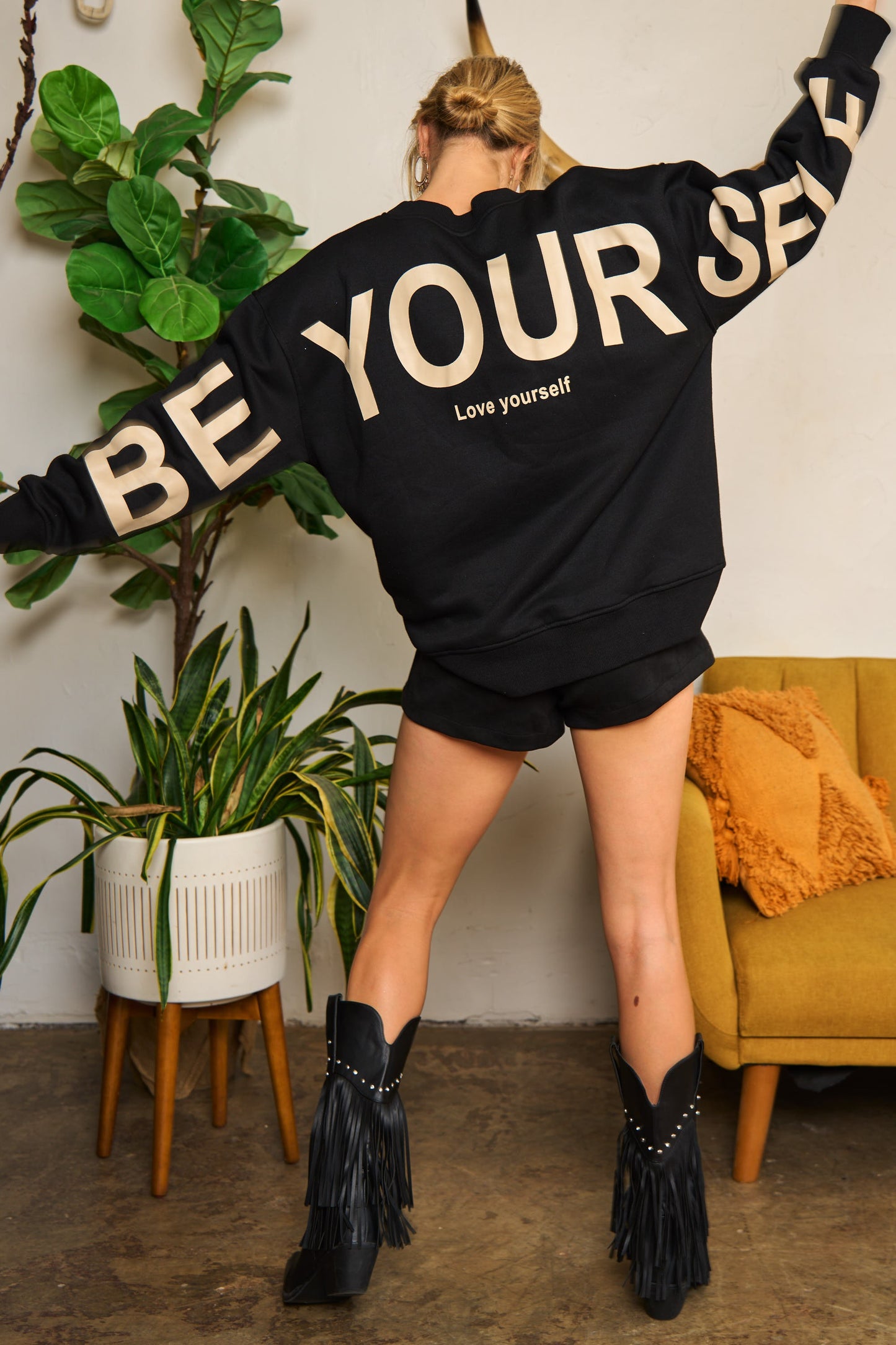 Jade by Jane Love Yourself Sweatshirt